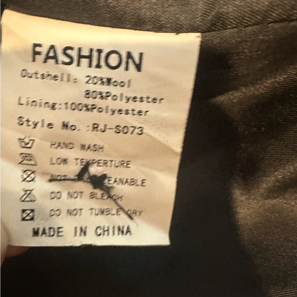 Springrain Pea Coat - Picture 3 of 4